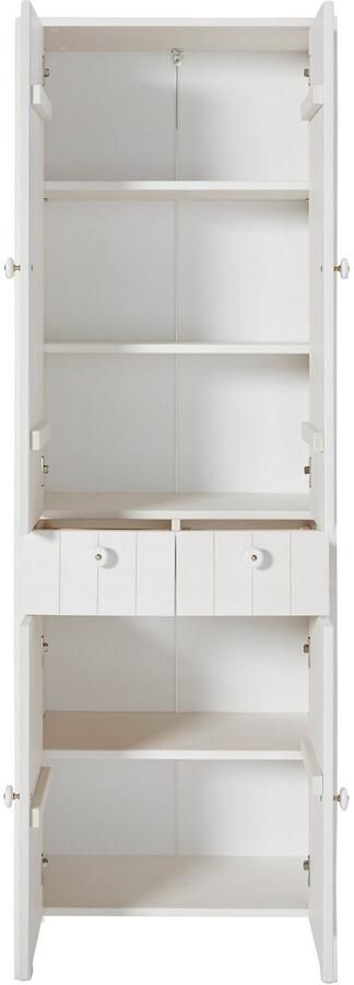 Home affaire Hoge kast TINA Badkamermeubel kast breedte 57 cm massief hout - Foto 9