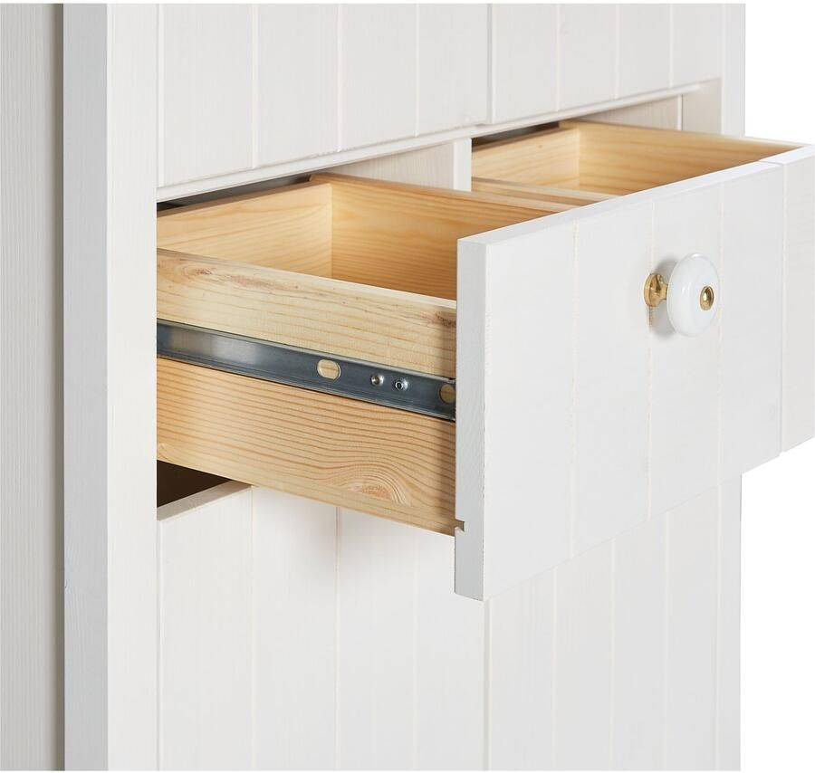 Home affaire Wastafelonderkast TINA Badkamermeubel kast breedte 60 cm massief hout - Foto 6