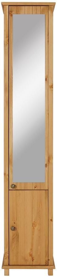 Home affaire Hoge kast Vili Van massief grenen deur met spiegel - Foto 6
