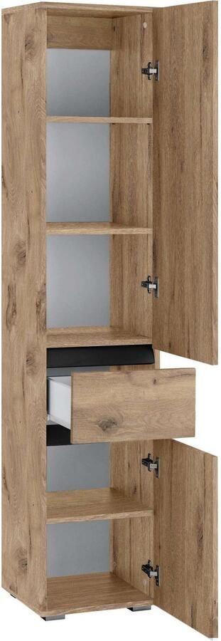 Home affaire Hoge kast Wisla Hoogte 180 cm met deuren & lade - Foto 4