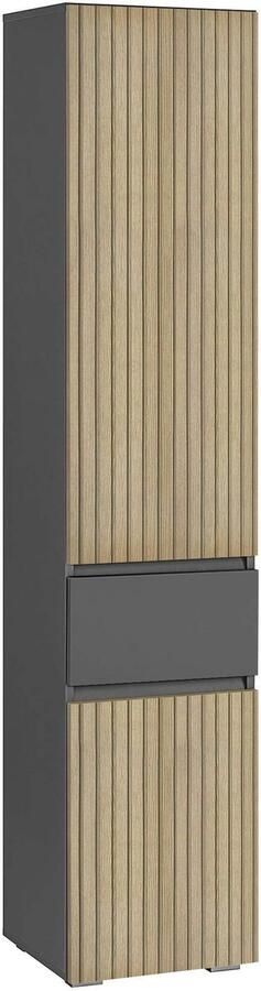 Home affaire Hoge kast Wisla Hoogte 180 cm met deuren & lade - Foto 9