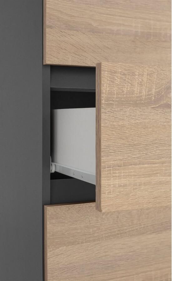 Home affaire Hoge kast Wisla Hoogte 180 cm met deuren & lade - Foto 6