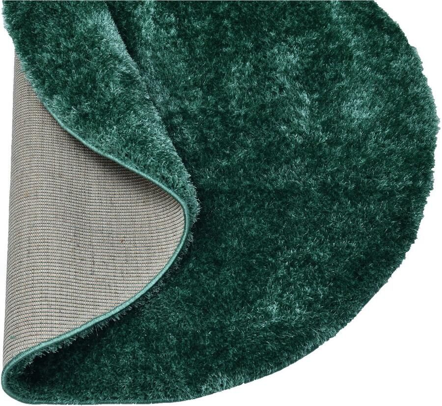 Home affaire Hoogpolig vloerkleed Anastasia Shaggy-vloerkleed unikleuren bijzonder zacht door microvezel - Foto 3