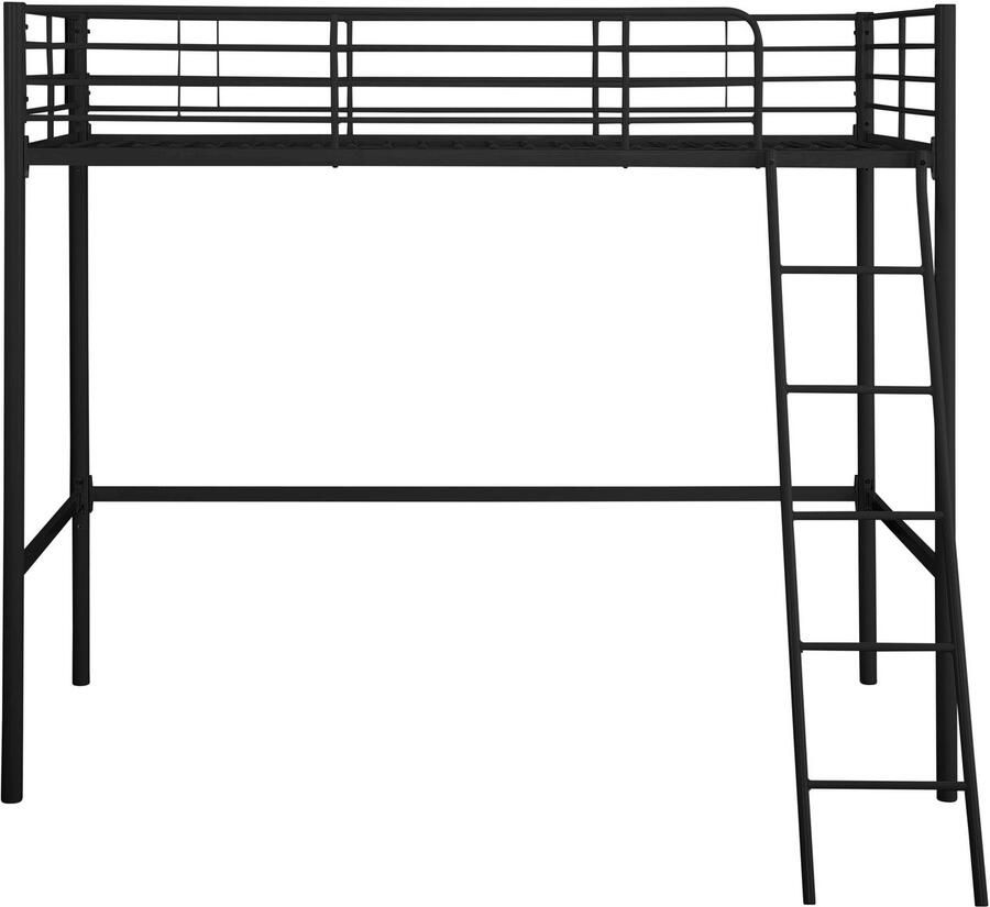 Home affaire Hoogslaper Hayo topverkoper! Tijdloos metalen bed in verschillende kleuren