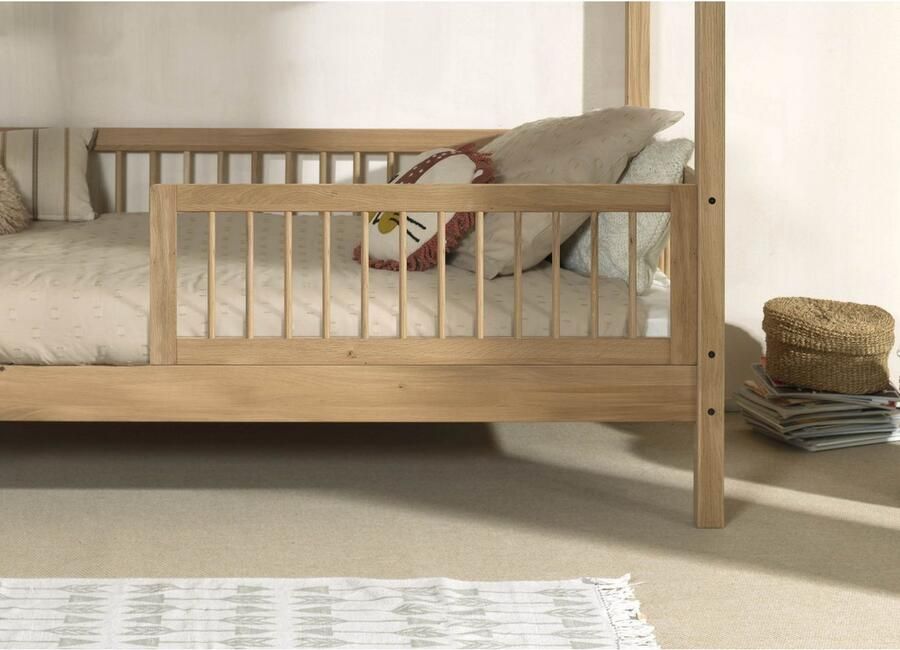 Home affaire Huisbed Forrest met dakconstructie valbeveiliging later om te bouwen tot een eenpersoonsbed - Foto 4