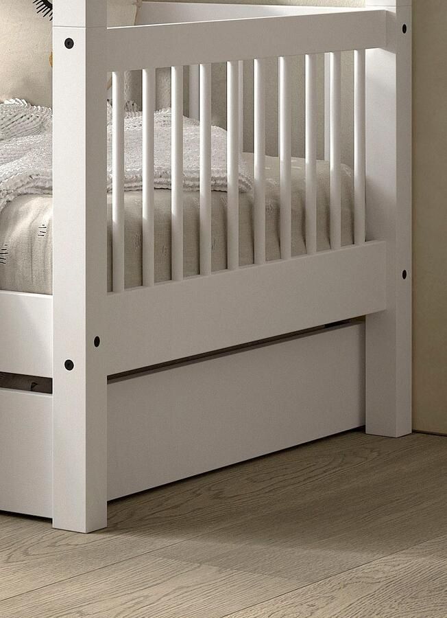 Home affaire Huisbed met lf 90x200 cm optioneel met of zonder bedlade beuken wit - Foto 3