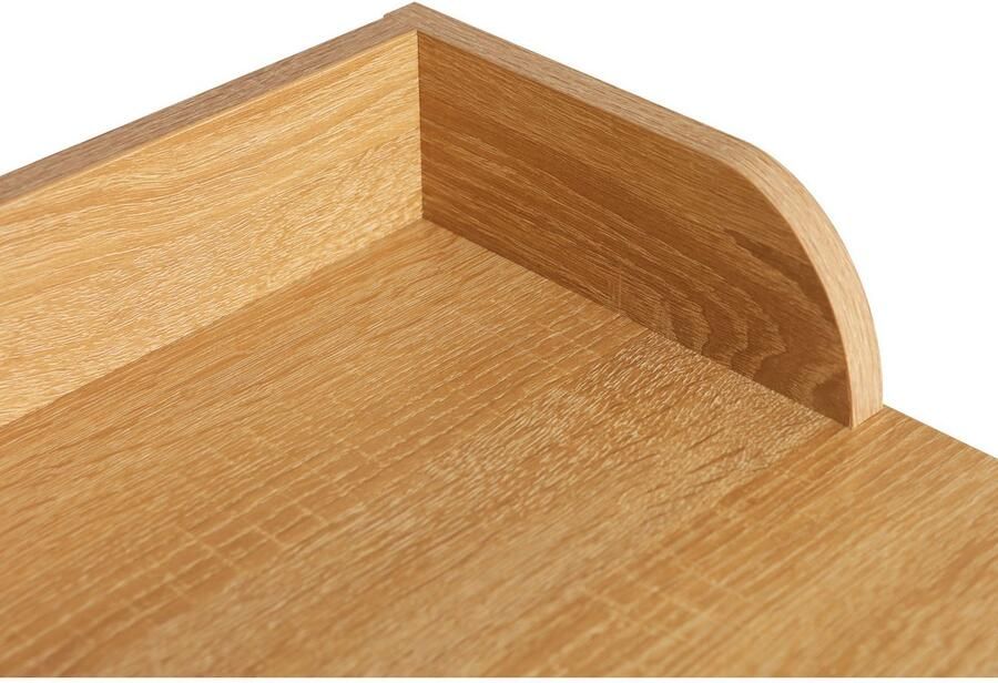 Home affaire Kantoormeubelset Forres bestaand uit bureau & rek Metalen frame afzonderlijk instelbaar FSC -gecertificeerd (2-delig) - Foto 8