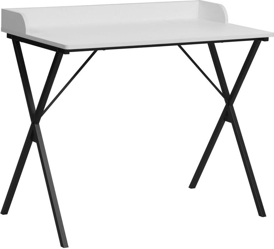 Home affaire Kantoormeubelset Forres bestaand uit bureau & rek Metalen frame afzonderlijk instelbaar FSC -gecertificeerd (2-delig) - Foto 2