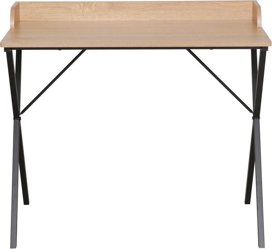 Home affaire Kantoormeubelset Forres bestaand uit bureau & rek Metalen frame afzonderlijk instelbaar FSC -gecertificeerd (2-delig) - Foto 2