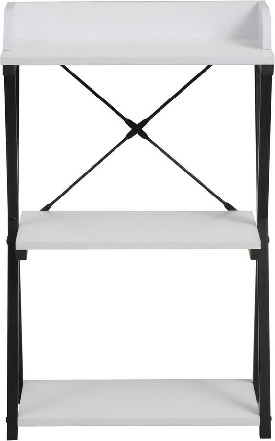 Home affaire Kantoormeubelset Forres bestaand uit bureau & rek Metalen frame afzonderlijk instelbaar FSC -gecertificeerd (2-delig) - Foto 18