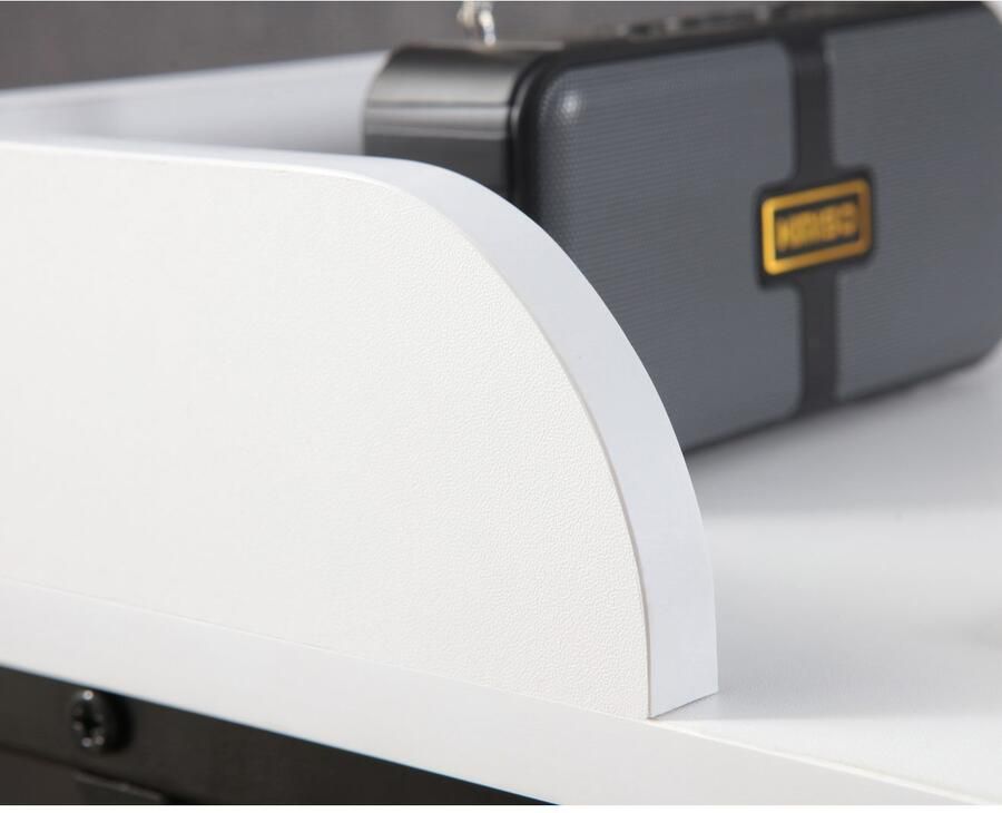 Home affaire Kantoormeubelset Forres bestaand uit bureau & rek Metalen frame afzonderlijk instelbaar FSC -gecertificeerd (2-delig) - Foto 5