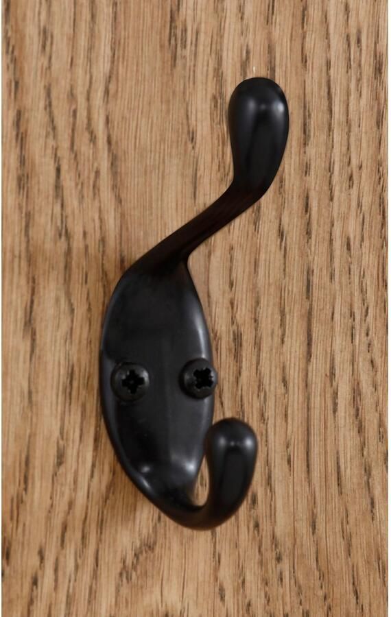 Home affaire Kapstokpaneel Brodi van massief eiken in golfmodel. - Foto 4