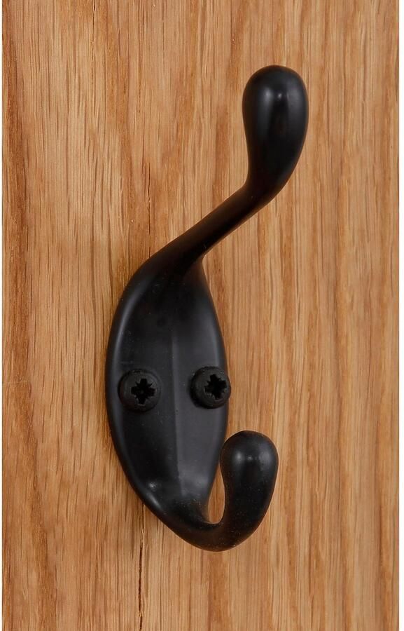 Home affaire Kapstokpaneel Brodi van massief eiken in golfmodel. - Foto 5