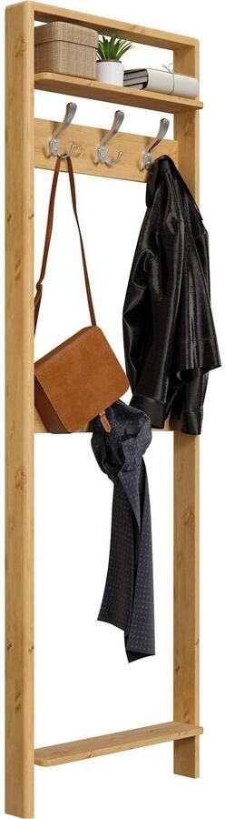 Home affaire Kapstokpaneel Luven gecertificeerd massief hout - Foto 4