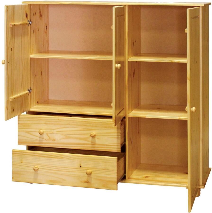 Home affaire Kast 2 laden met metalen geleiders (1 stuk) - Foto 2