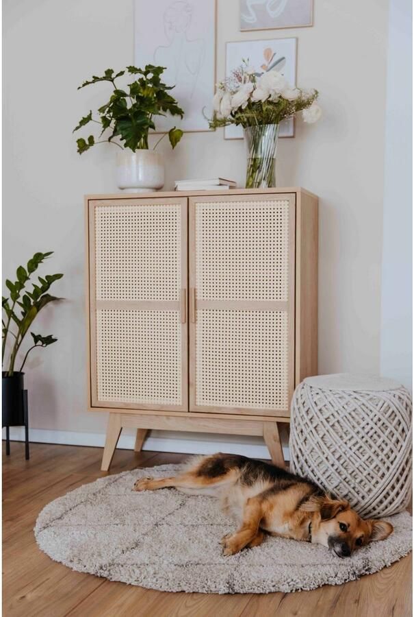 Home affaire Kast Bridget Commode vaste en verstelbare planken breedte 87cm hoogte 110cm - Foto 6