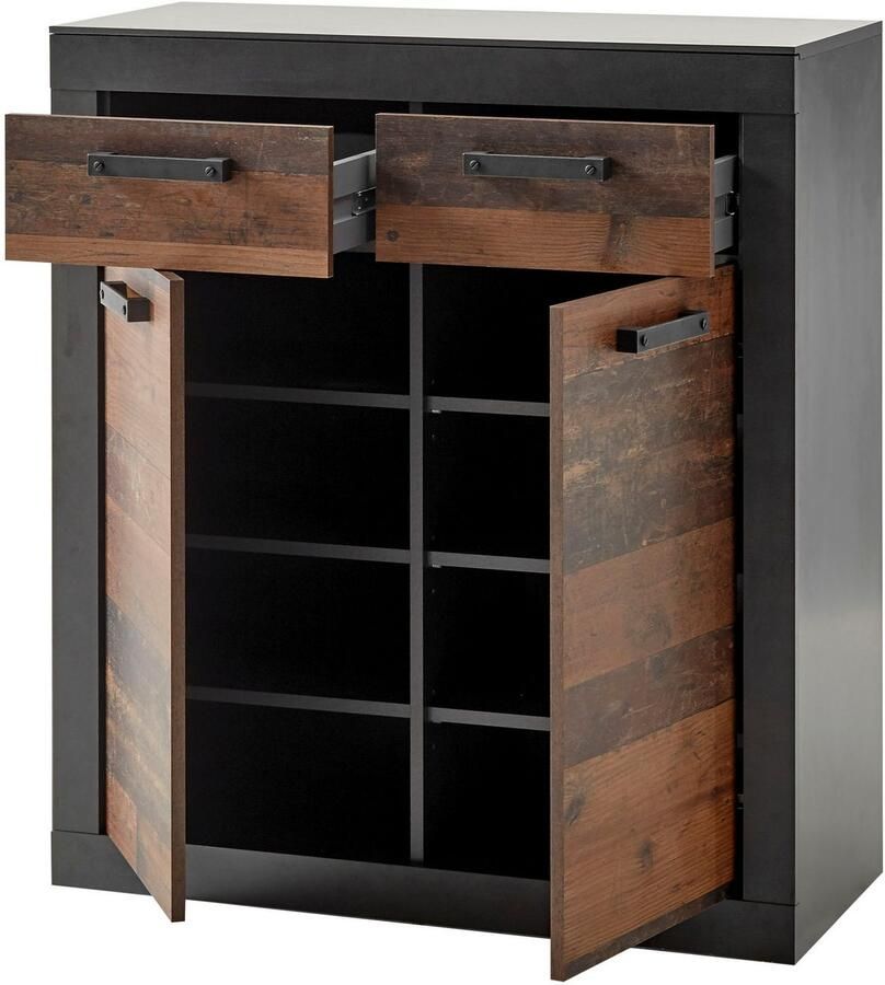 Home affaire Kast Brooklyn Breedte ca. 92 cm