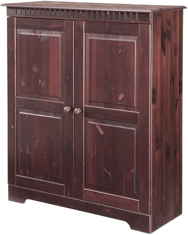 Home affaire Kast Cubrix van mooi massief grenenhout hoogte 100 cm - Foto 3