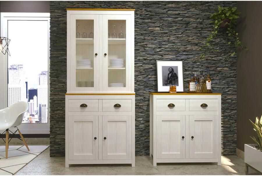 Home affaire Kast Dressoir rustiek gelakte oppervlakte (1 stuk) - Foto 3