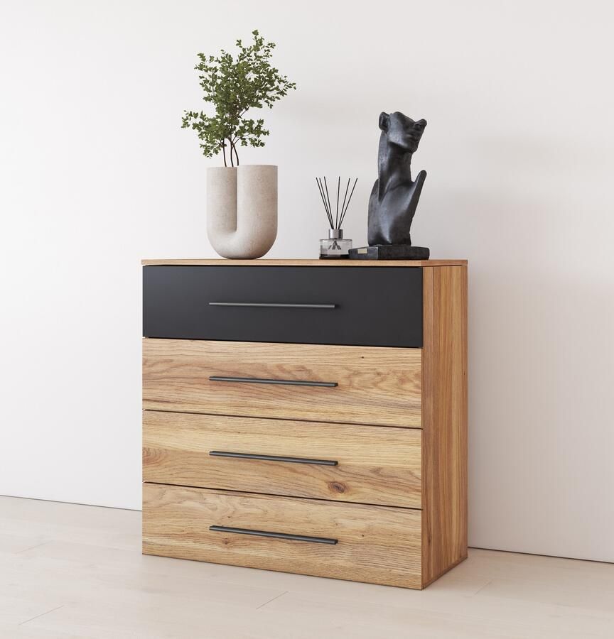 Home affaire Kast Faweza Breedte 91 cm Ladekast Sideboard met lades - Foto 6
