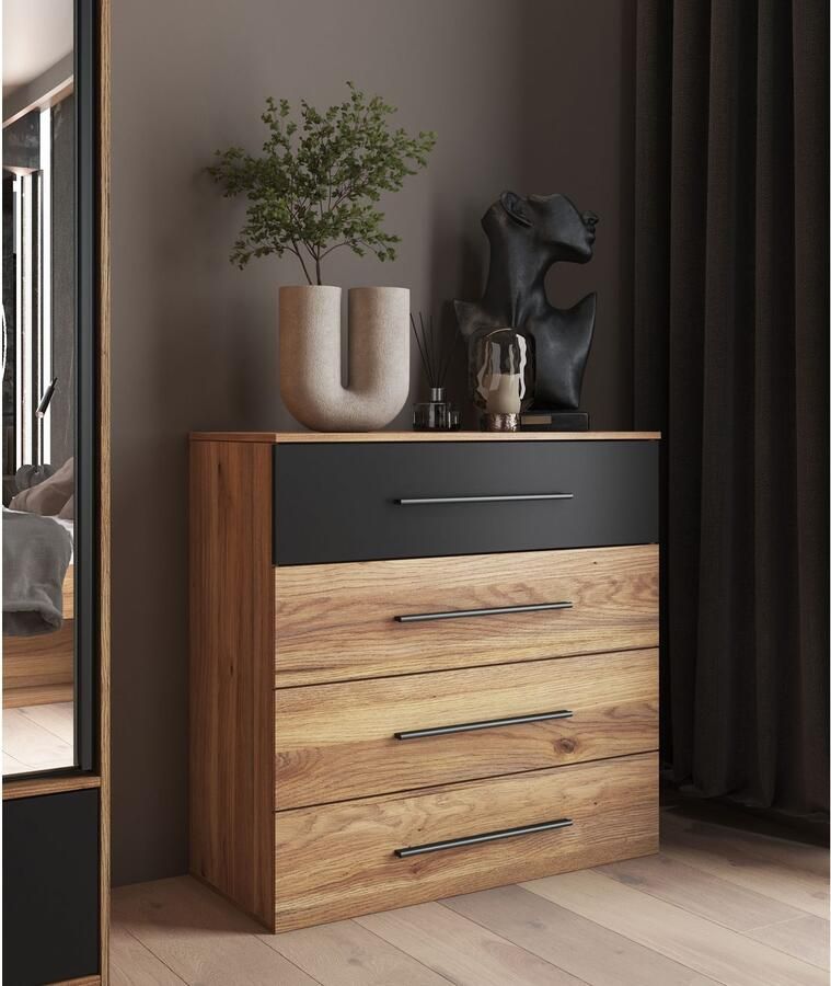Home affaire Kast Faweza Breedte 91 cm Ladekast Sideboard met lades - Foto 3