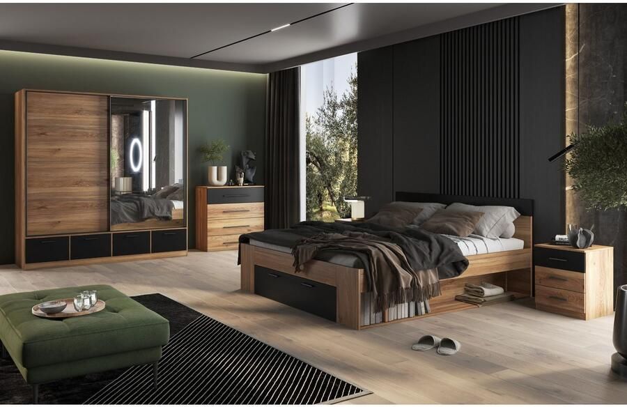 Home affaire Kast Faweza Breedte 91 cm Ladekast Sideboard met lades - Foto 4