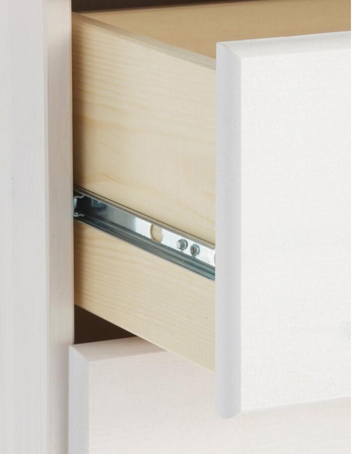 Home affaire Kast Finca van massief grenenhout met 4 laden voor opbergmogelijkheden - Foto 4