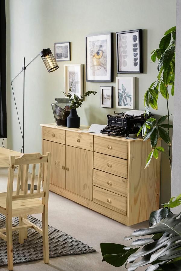 Home affaire Kast gemaakt van massief grenenhout (1 stuk) - Foto 3