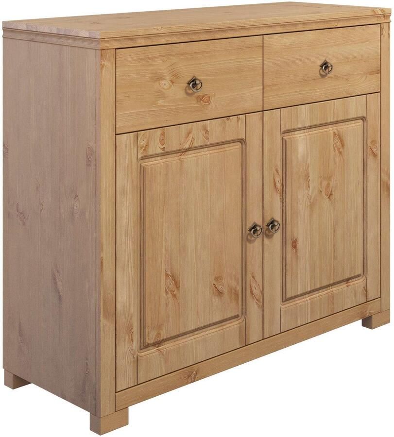 Home affaire Kast Gotland van massief grenen met 2 lades fsc breedte 102 cm - Foto 5