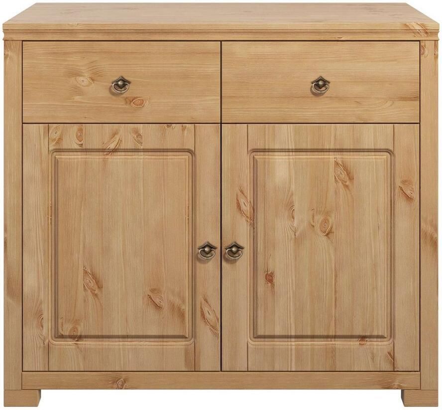 Home affaire Kast Gotland van massief grenen met 2 lades fsc breedte 102 cm - Foto 2