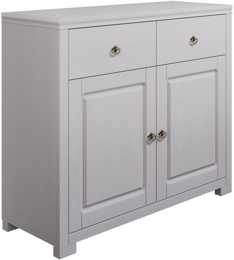 Home affaire Kast Gotland van massief grenen met 2 lades fsc breedte 102 cm - Foto 5