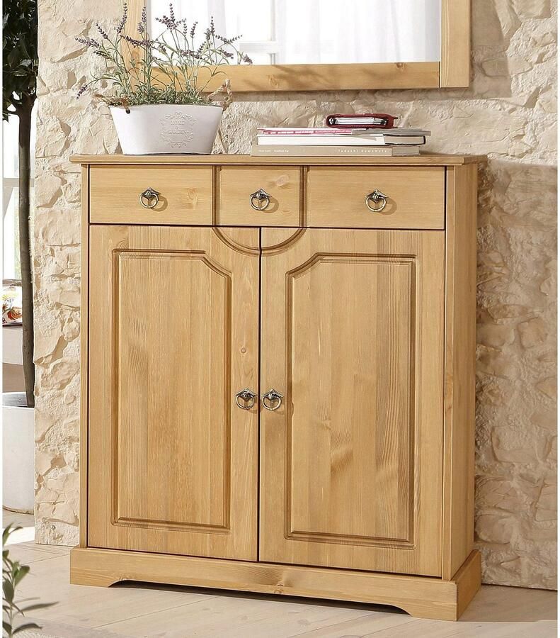 Home affaire Kast Klera Breedte 81 cm van massief grenen FSC -gecertificeerd - Foto 2