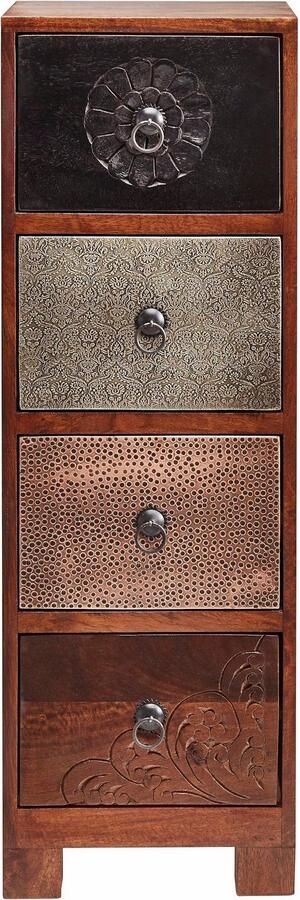 Home affaire Kast Mahar Breedte 30 cm met voorkanten van metaal - Foto 10