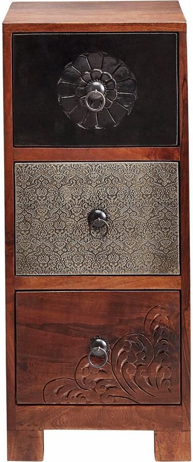 Home affaire Kast Mahar Breedte 30 cm met voorkanten van metaal - Foto 10