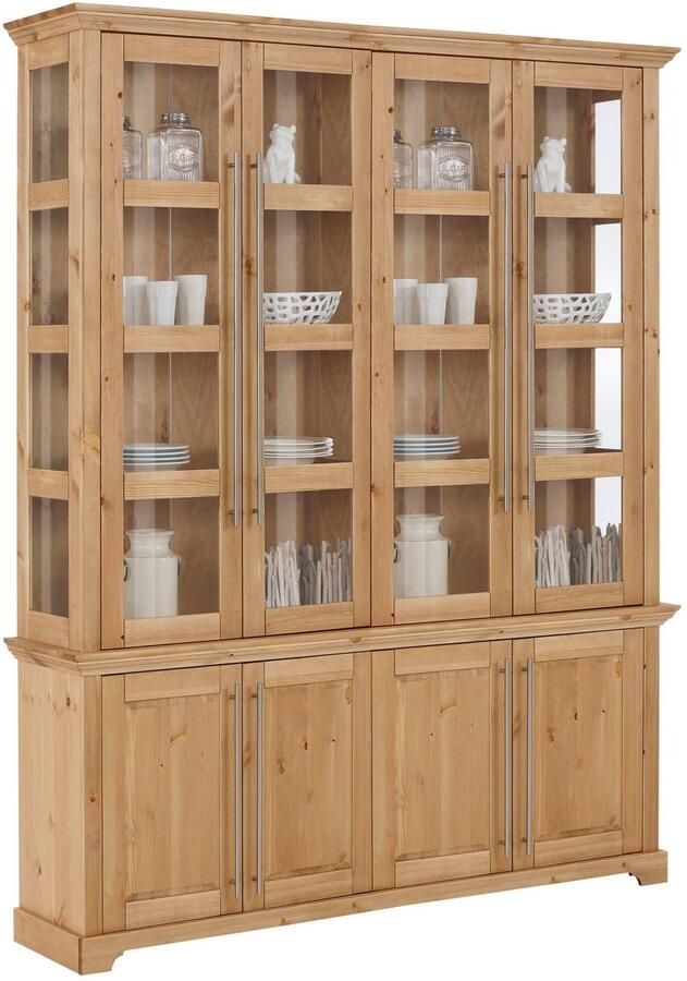 Home affaire Kast Meliss van massieve dennen fsc 4-deurs breedte 171 cm