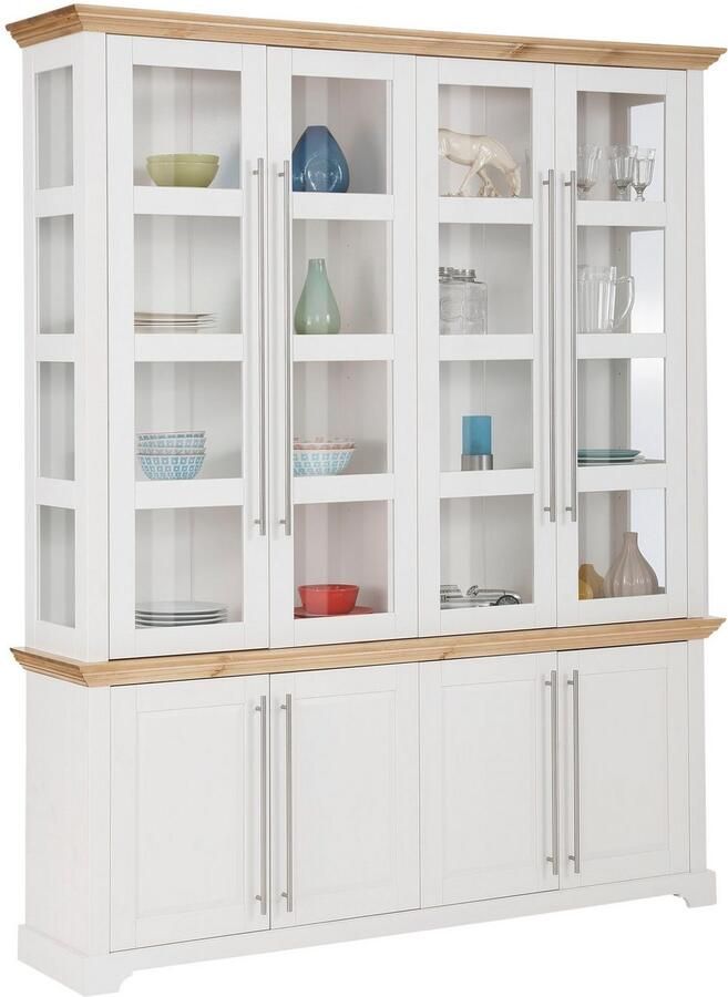 Home affaire Kast Meliss van massieve dennen fsc 4-deurs breedte 171 cm