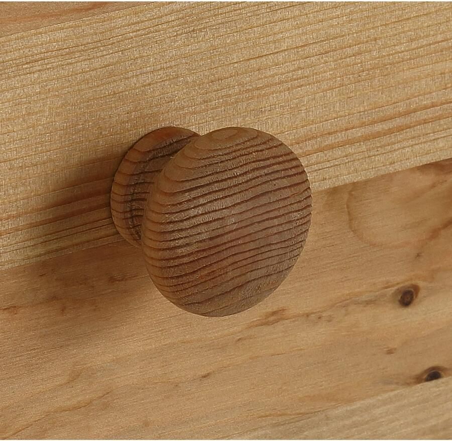 Home affaire Kast met laden en deuren ADELE gemaakt van massief grenen 92 cm breed