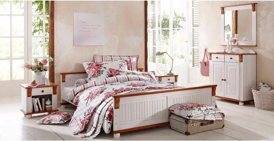 Home affaire Kast met laden en deuren ADELE gemaakt van massief grenen 92 cm breed - Foto 11