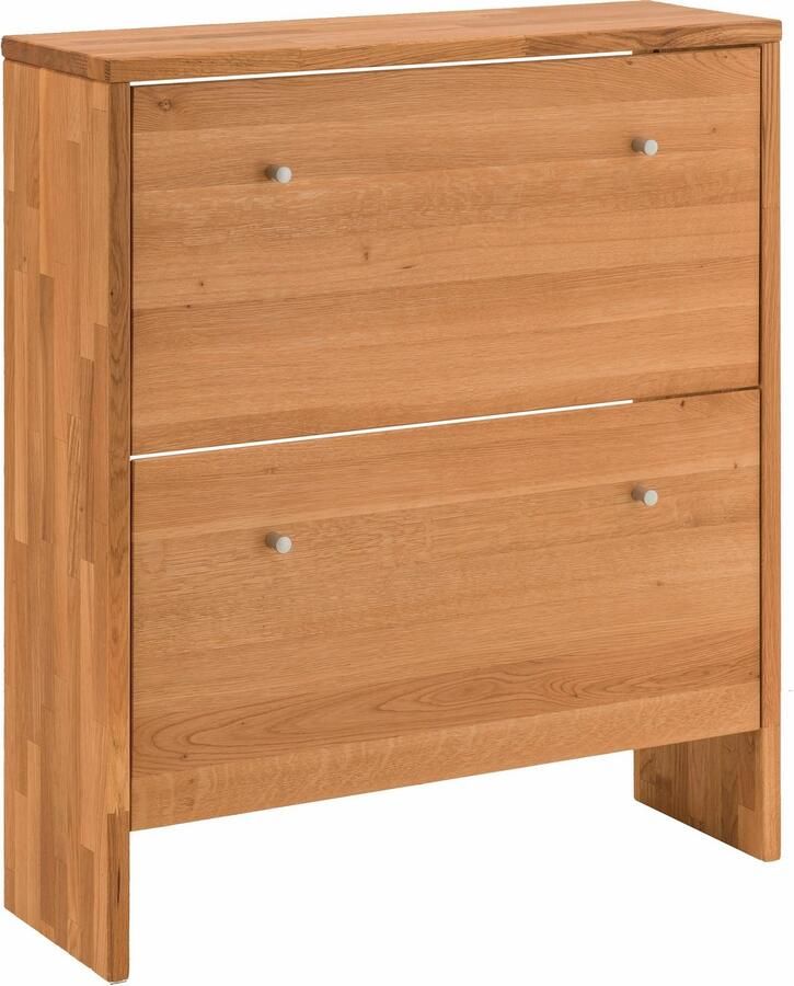 Home affaire Kast met laden en deuren Dura kast schoenenkast van fsc -gecertificeerd massief hout breedte 82 cm - Foto 4