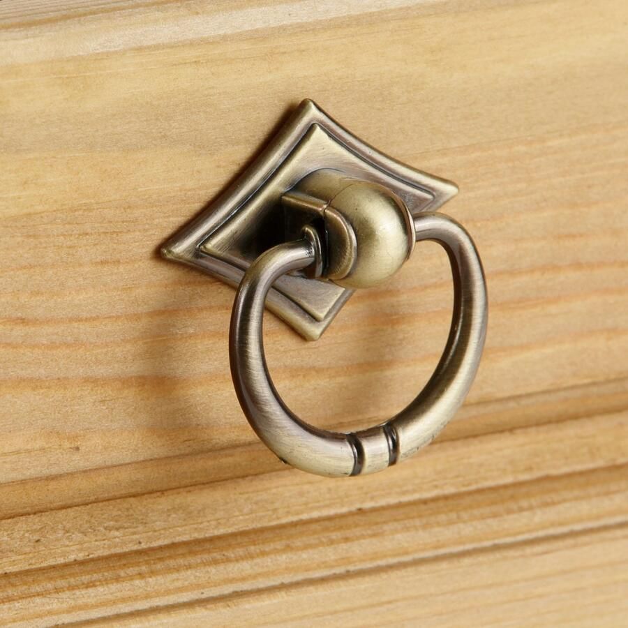 Home affaire Kast met laden en deuren Tessin buffetonderkast klassieke landelijke stijl van massief fsc -gecertificeerd dennenhout 128cm breed