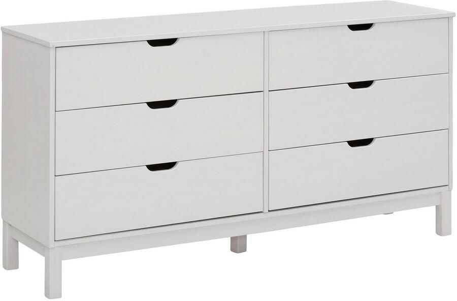 Home affaire Kast Post massief grenenhout met vele opbergmogelijkheden breedte 150 cm - Foto 4