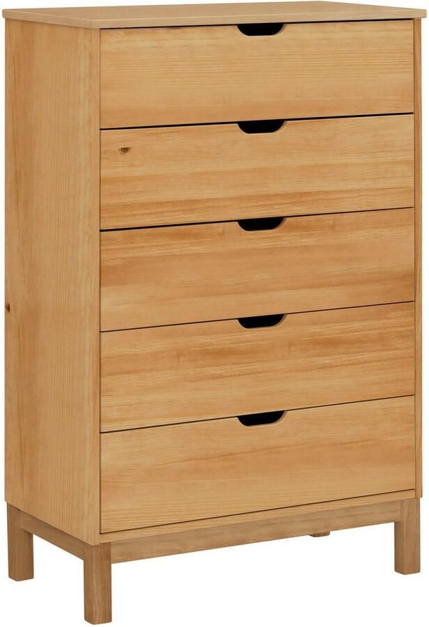 Home affaire Kast Post massief grenenhout met vele opbergmogelijkheden breedte 76 cm - Foto 4