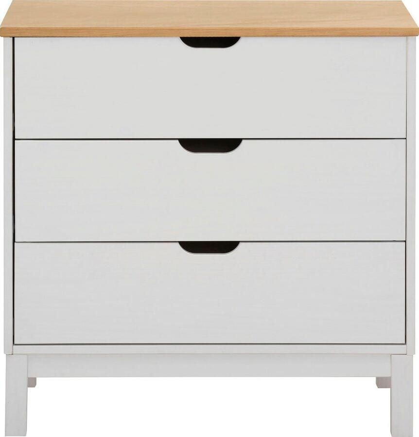 Home affaire Kast Post van massief grenenhout met opbergmogelijkheden breedte 76 cm - Foto 2