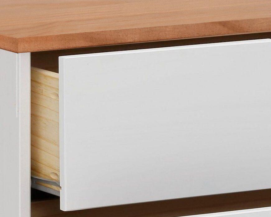 Home affaire Kast Post van massief grenenhout met opbergmogelijkheden breedte 76 cm - Foto 5