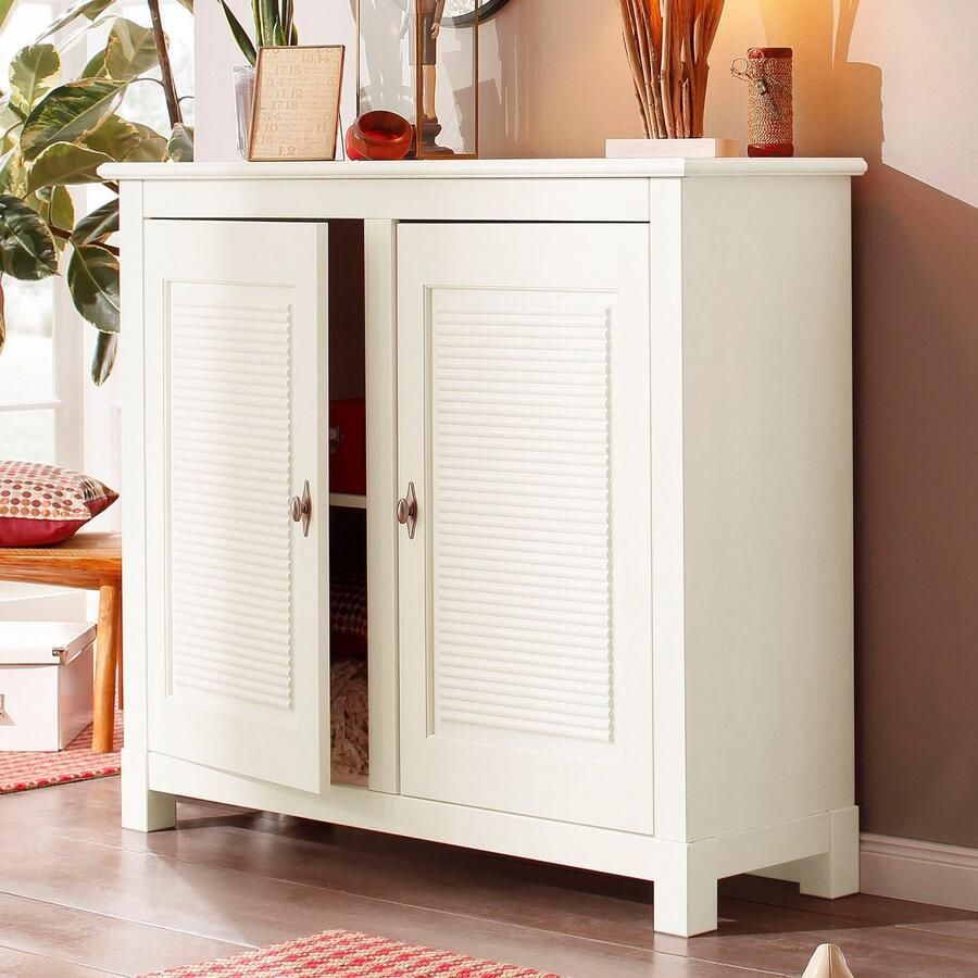 Home affaire Kast Rauna Breedte 118 cm van massief grenen - Foto 2