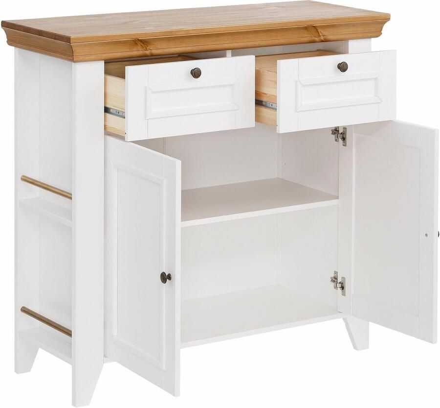 Home affaire Kast Skandinavia van massief grenen - Foto 6