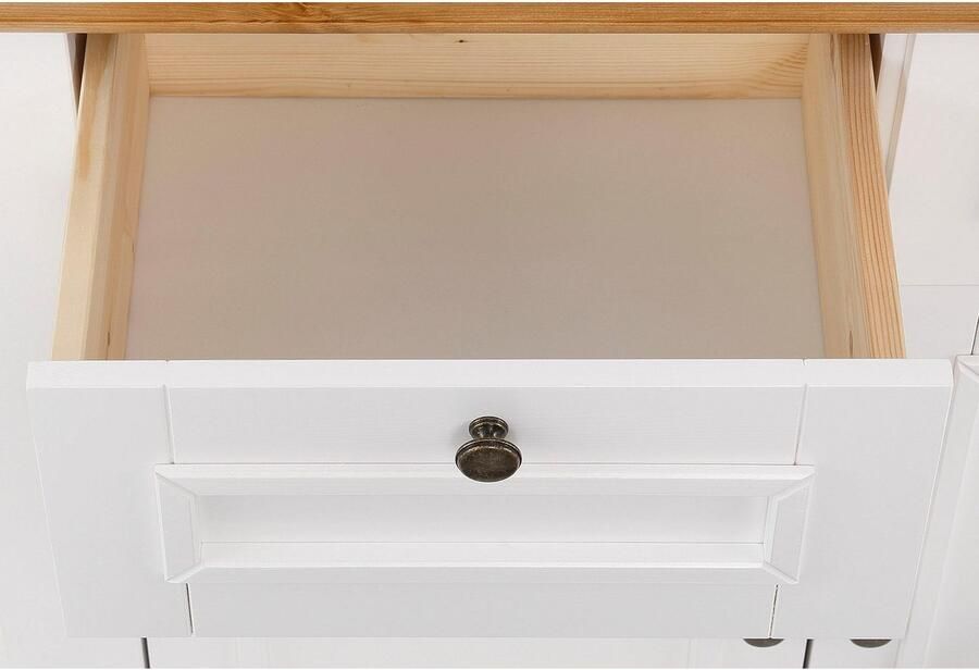 Home affaire Kast Skandinavia van massief grenen - Foto 10