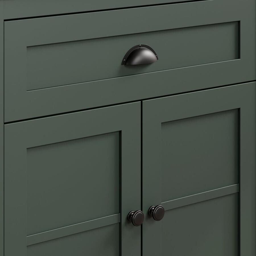 Home affaire Kast Vienna Commode met 2 deuren 1 lade & Soft-Close (B D H) 77 39 102 cm (1 stuk) - Foto 2