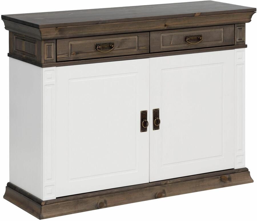 Home affaire Kast Vinales Breedte 112 cm van massief grenen - Foto 2