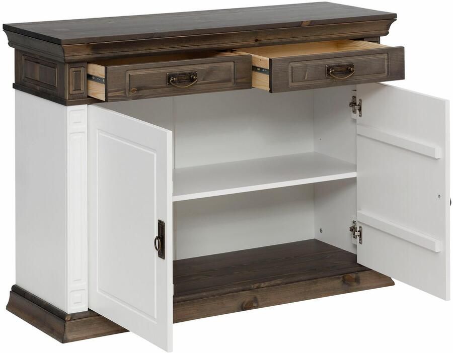 Home affaire Kast Vinales Breedte 112 cm van massief grenen - Foto 4